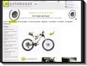 Boutique qui propose des vélos à assistance électriques ainsi que de nombreux accessoires pour motoriser son vélo