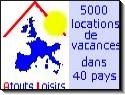 5000 location vacances - 40 pays