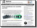 Entreprise française qui numérise les vieilles cassettes vidéo sur DVD ou sur disque dur externe.