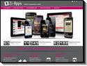 Site internet qui propose la création d'application pour smartphone sur les plateformes android et iOs